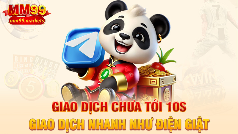 Giao dịch chưa tới 10s – tiền vô tài khoản trước cả khi bạn thở xong